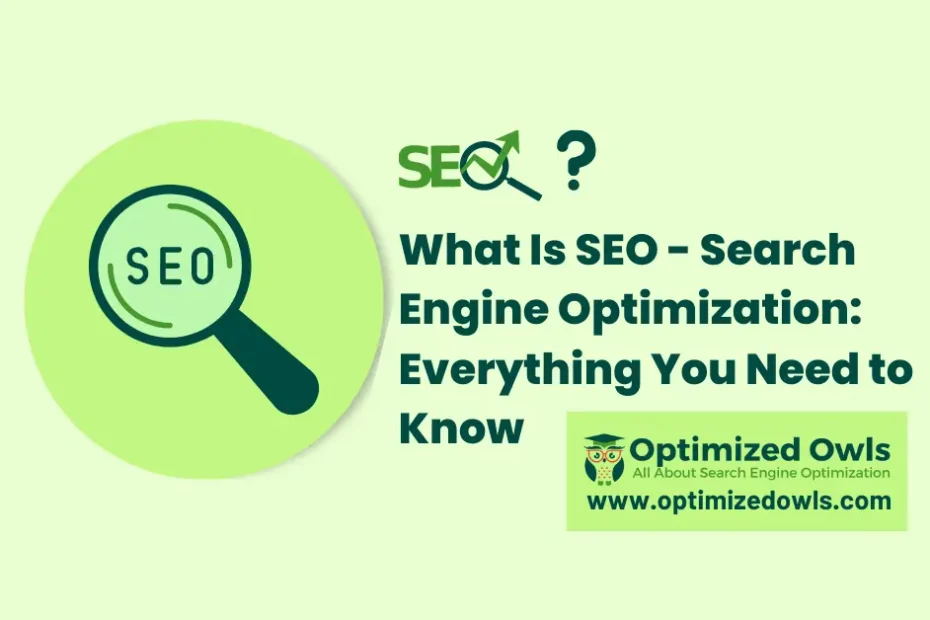 What Is SEO - Search Engine Optimization Everything You Need to Know